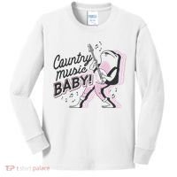 Country Music Baby Frog Kids Long Sleeve Shirt thumb 0