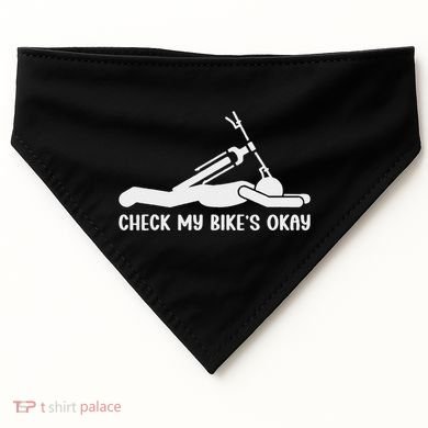 Check My Bike’S Okay USA-Made Doggie Bandana