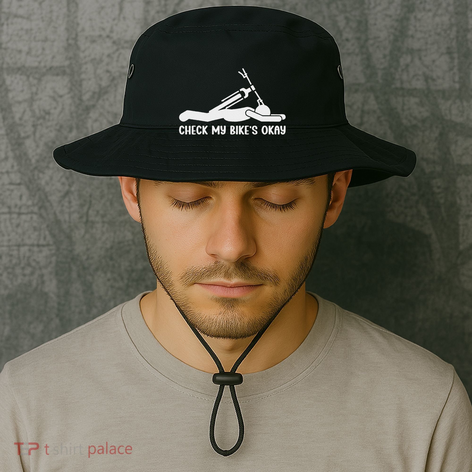 Check My Bike’S Okay Bucket Hat