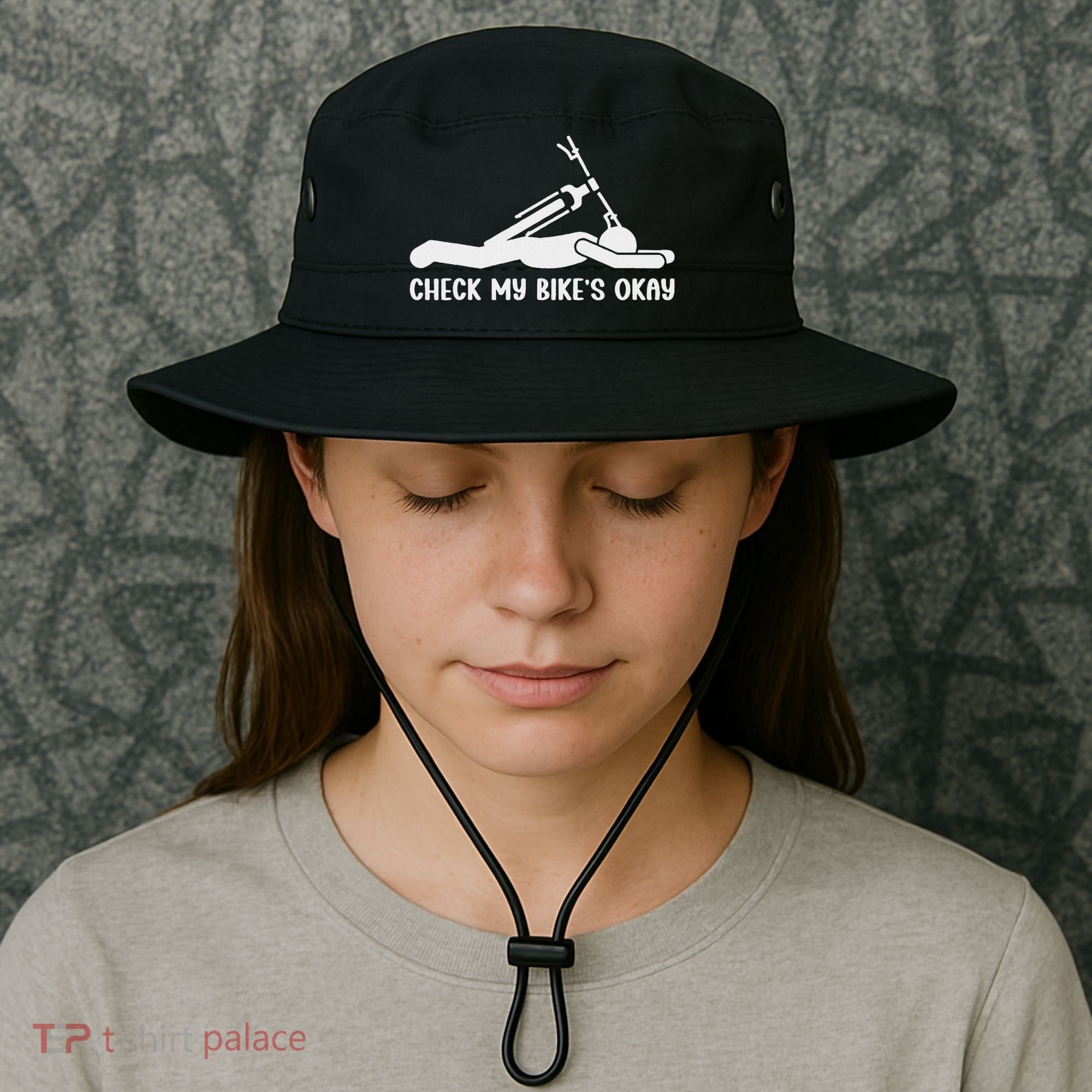 Check My Bike’S Okay Bucket Hat