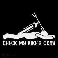 Check My Bike’S Okay Ornament thumb 1