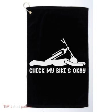 Check My Bike’S Okay Golf Towel