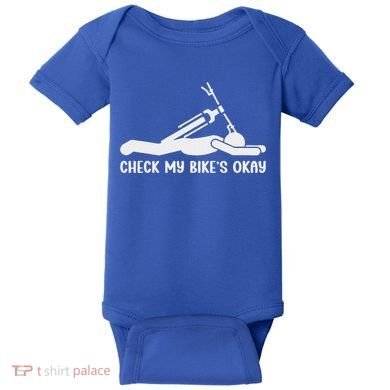 Check My Bike’S Okay Baby Bodysuit