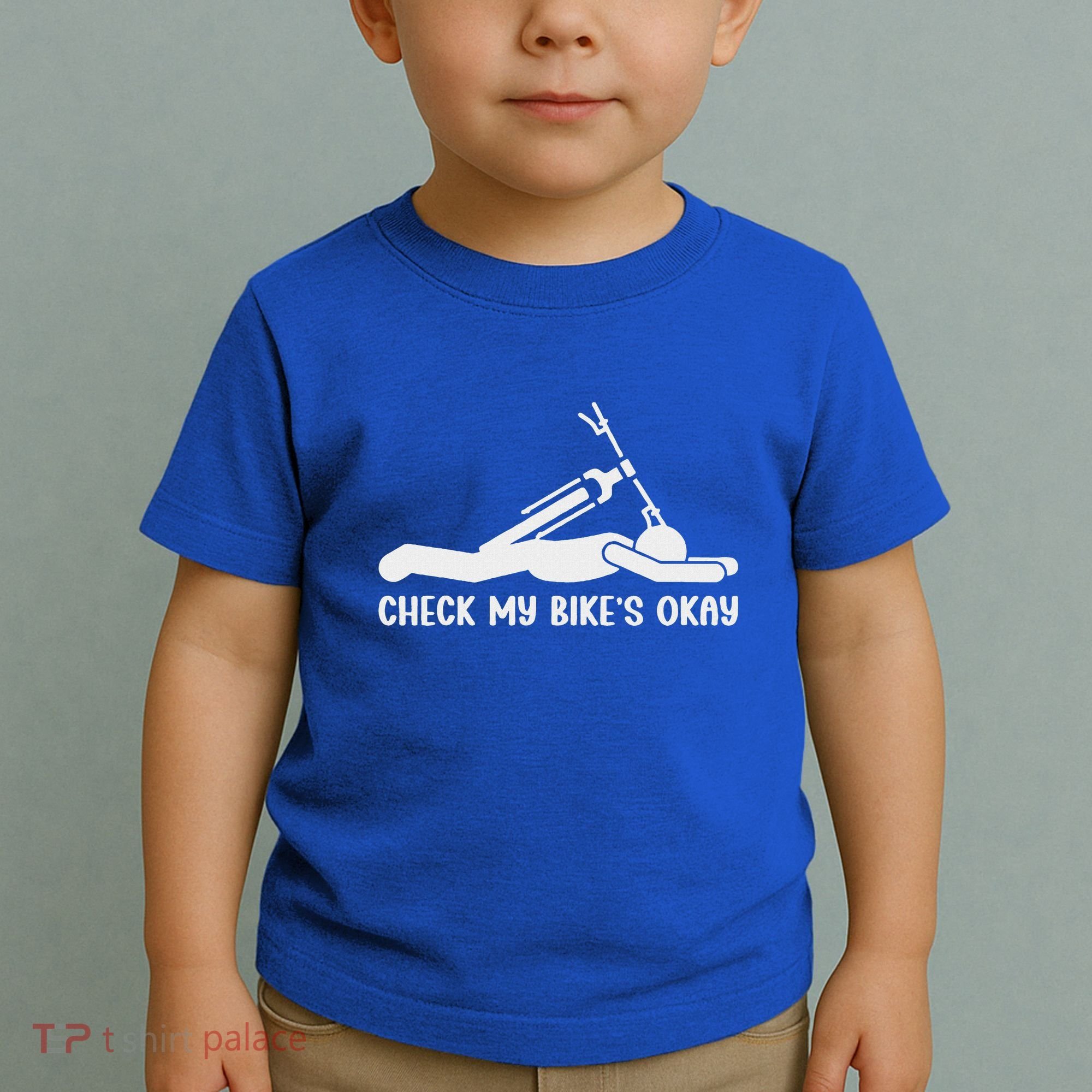 Check My Bike’S Okay Toddler T-Shirt