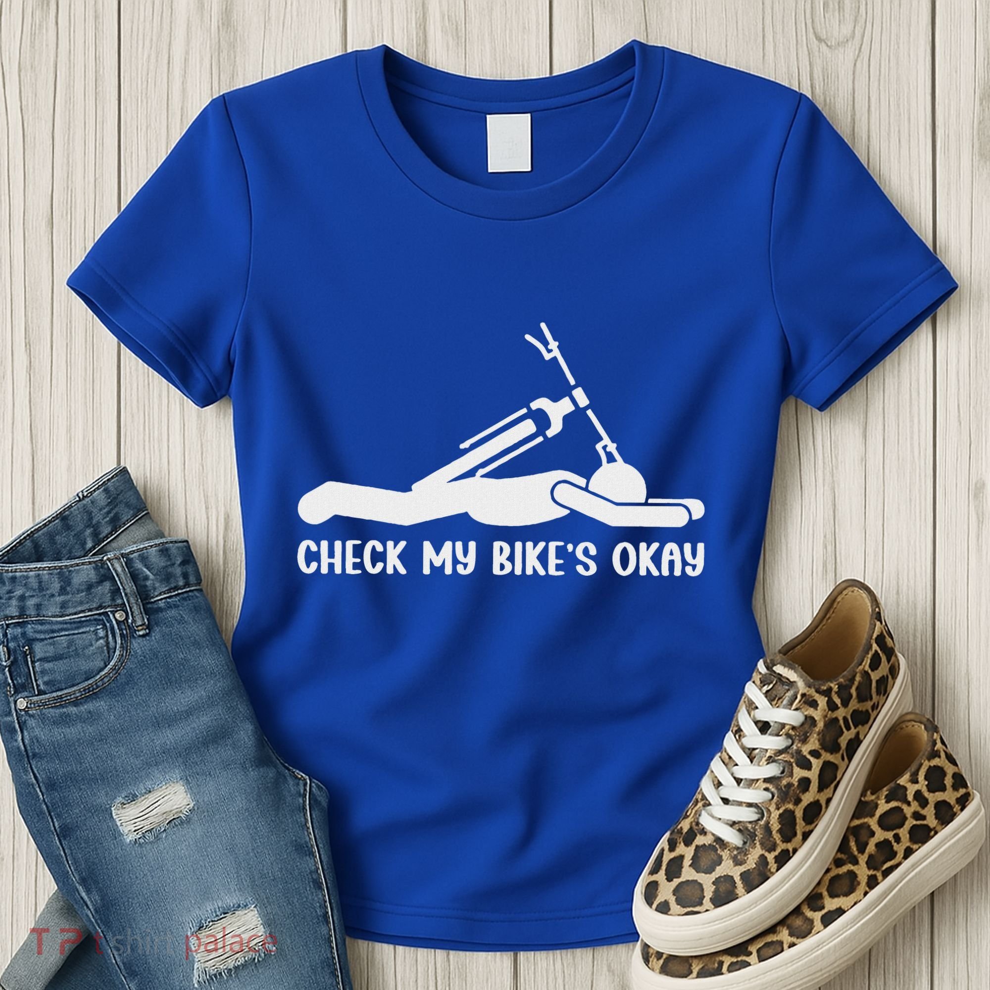 Check My Bike’S Okay Women's T-Shirt