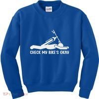 Check My Bike’S Okay Kids Sweatshirt thumb 0