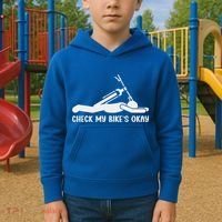 Check My Bike’S Okay Kids Hoodie thumb 2