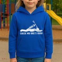 Check My Bike’S Okay Kids Hoodie thumb 3