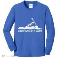 Check My Bike’S Okay Kids Long Sleeve Shirt thumb 0