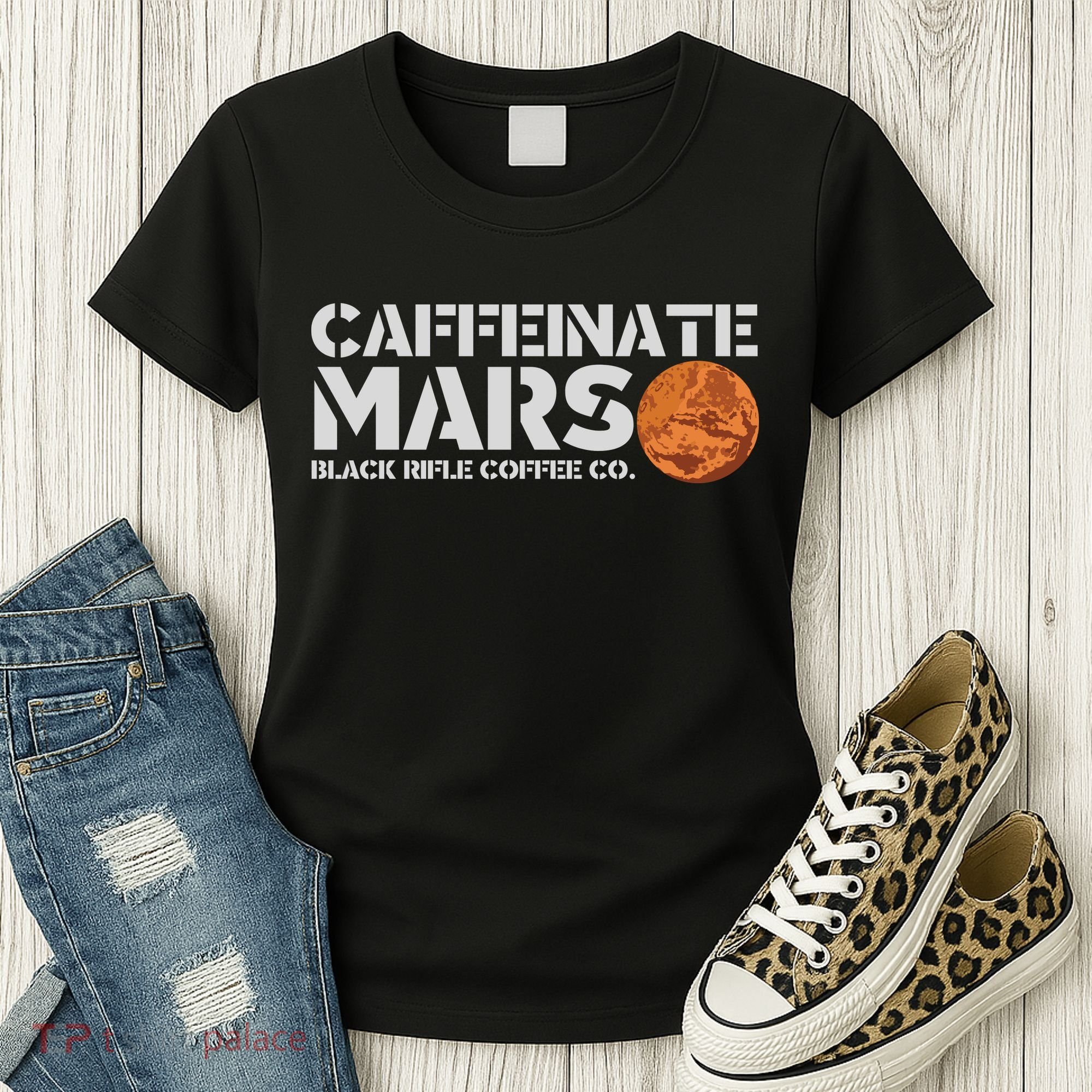 Caffeinate Mars Black Rifle Coffee Co. Women's T-Shirt