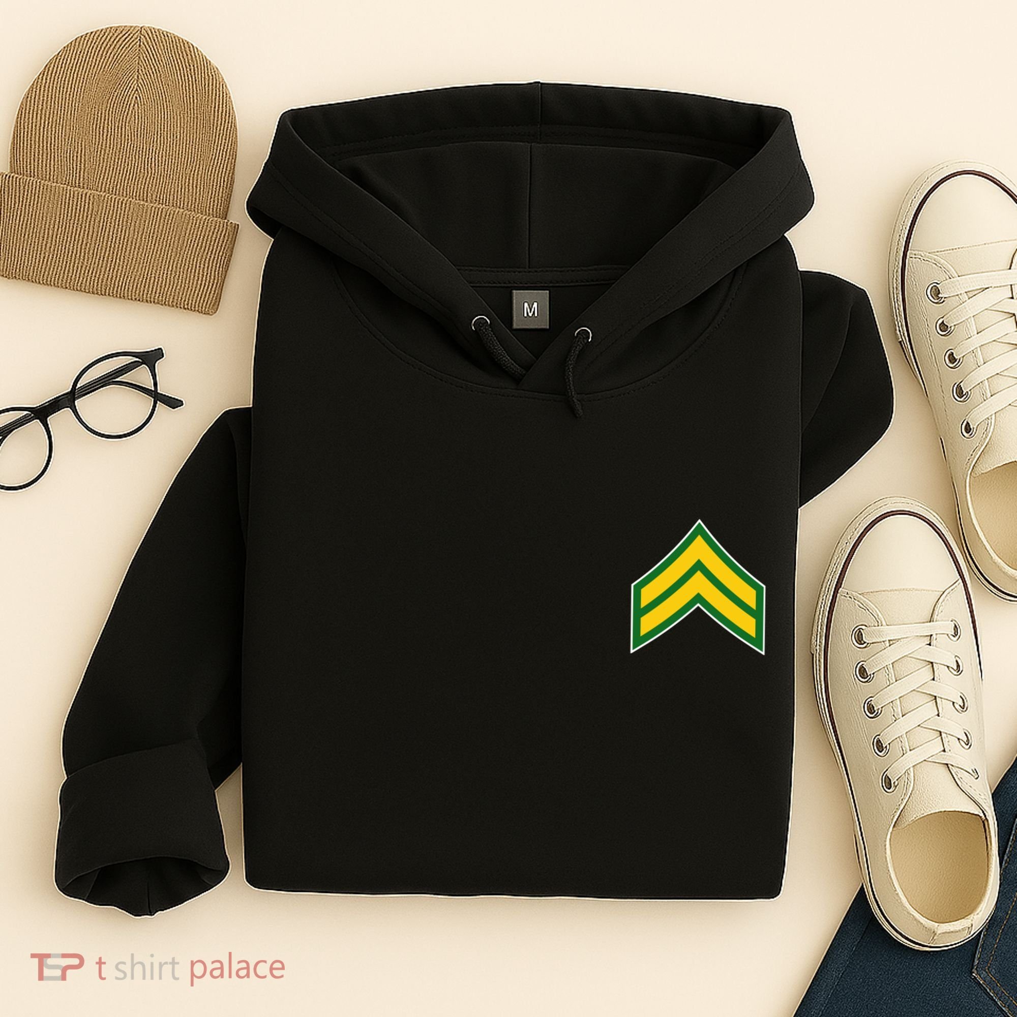 Corporal Military Badge Hoodie