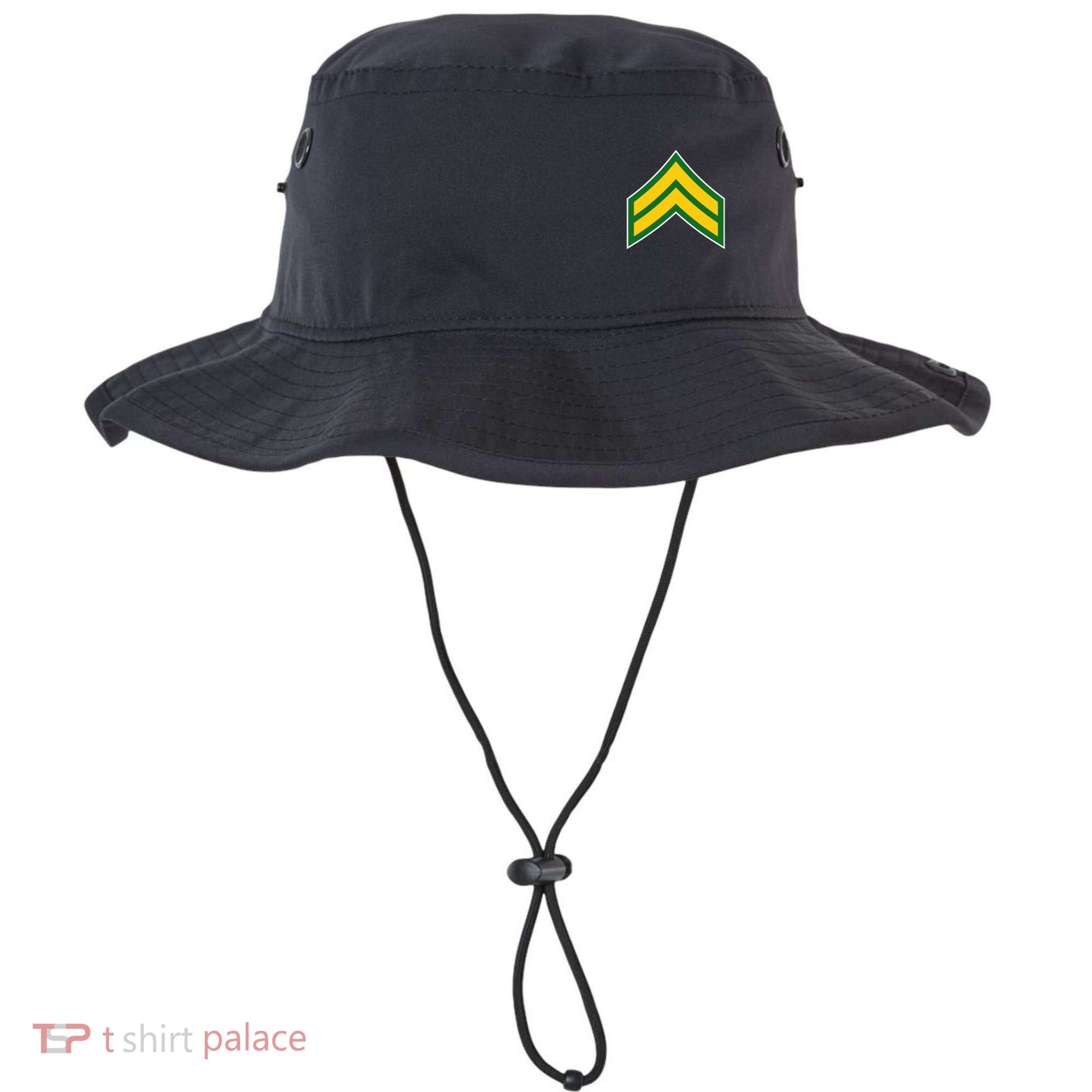 Corporal Military Badge Bucket Hat