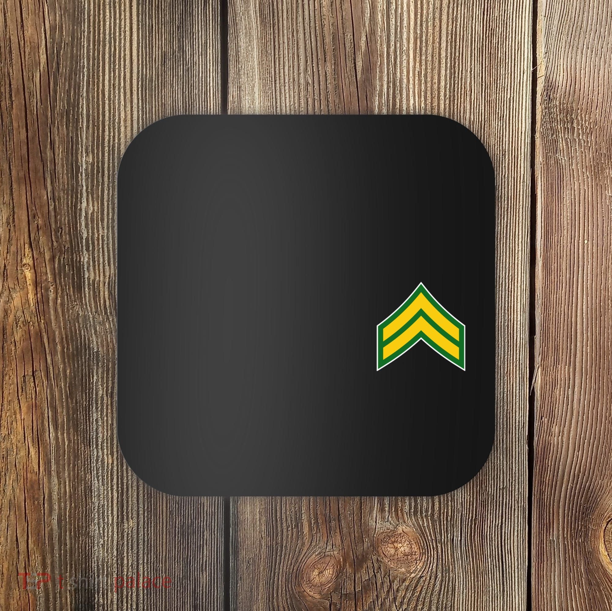 Corporal Military Badge Coaster