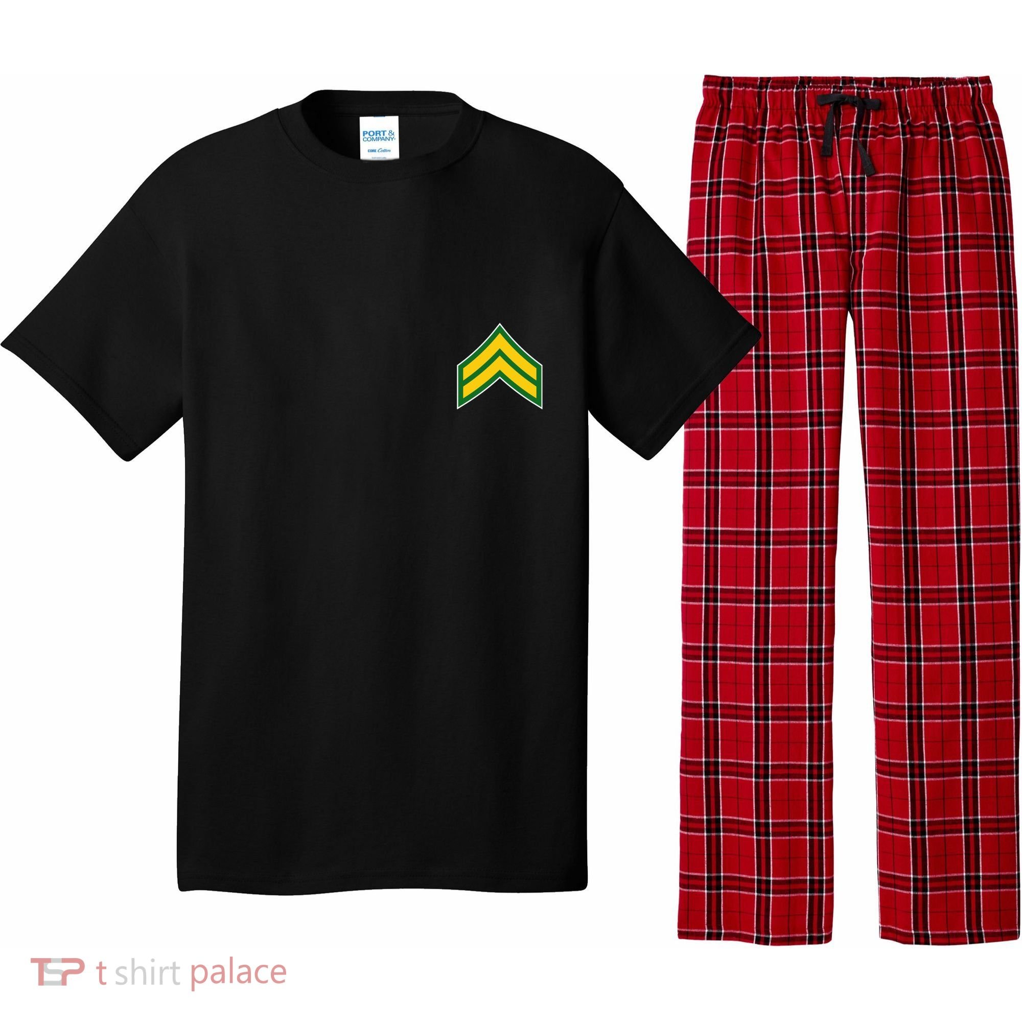 Corporal Military Badge Pajama Set