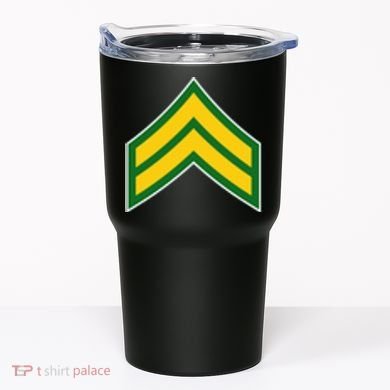 Corporal Military Badge Tumbler