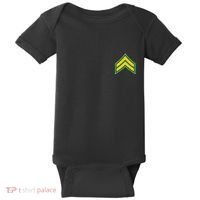Corporal Military Badge Baby Bodysuit thumb 0