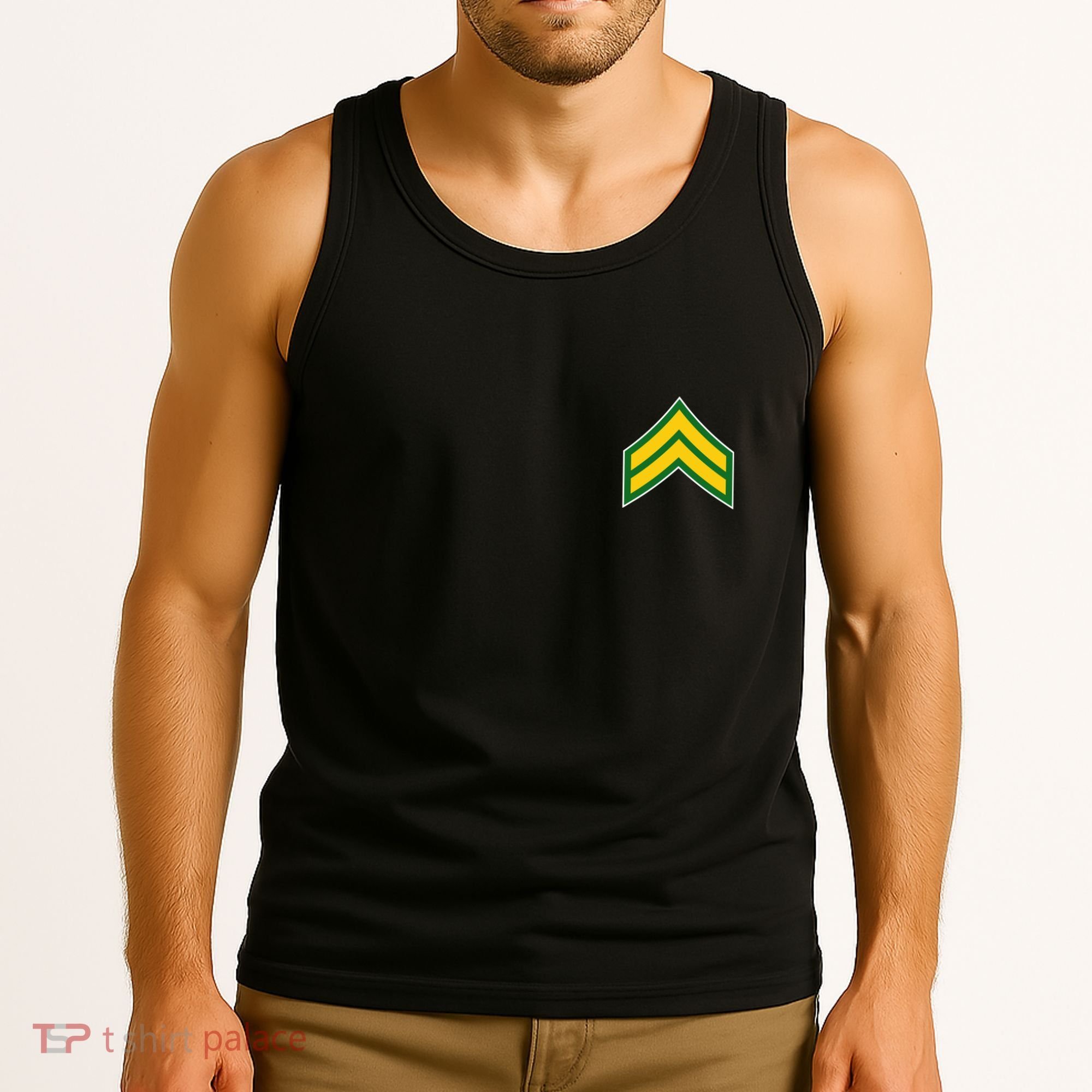 Corporal Military Badge Tank Top