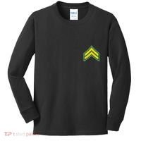 Corporal Military Badge Kids Long Sleeve Shirt thumb 0