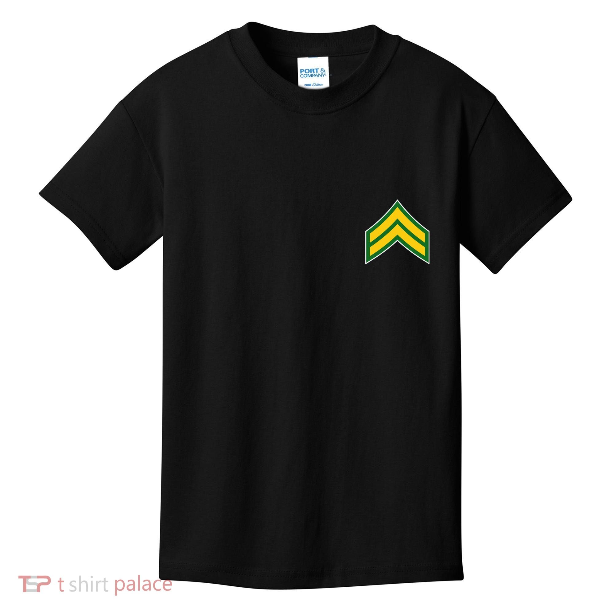 Corporal Military Badge Kids T-Shirt