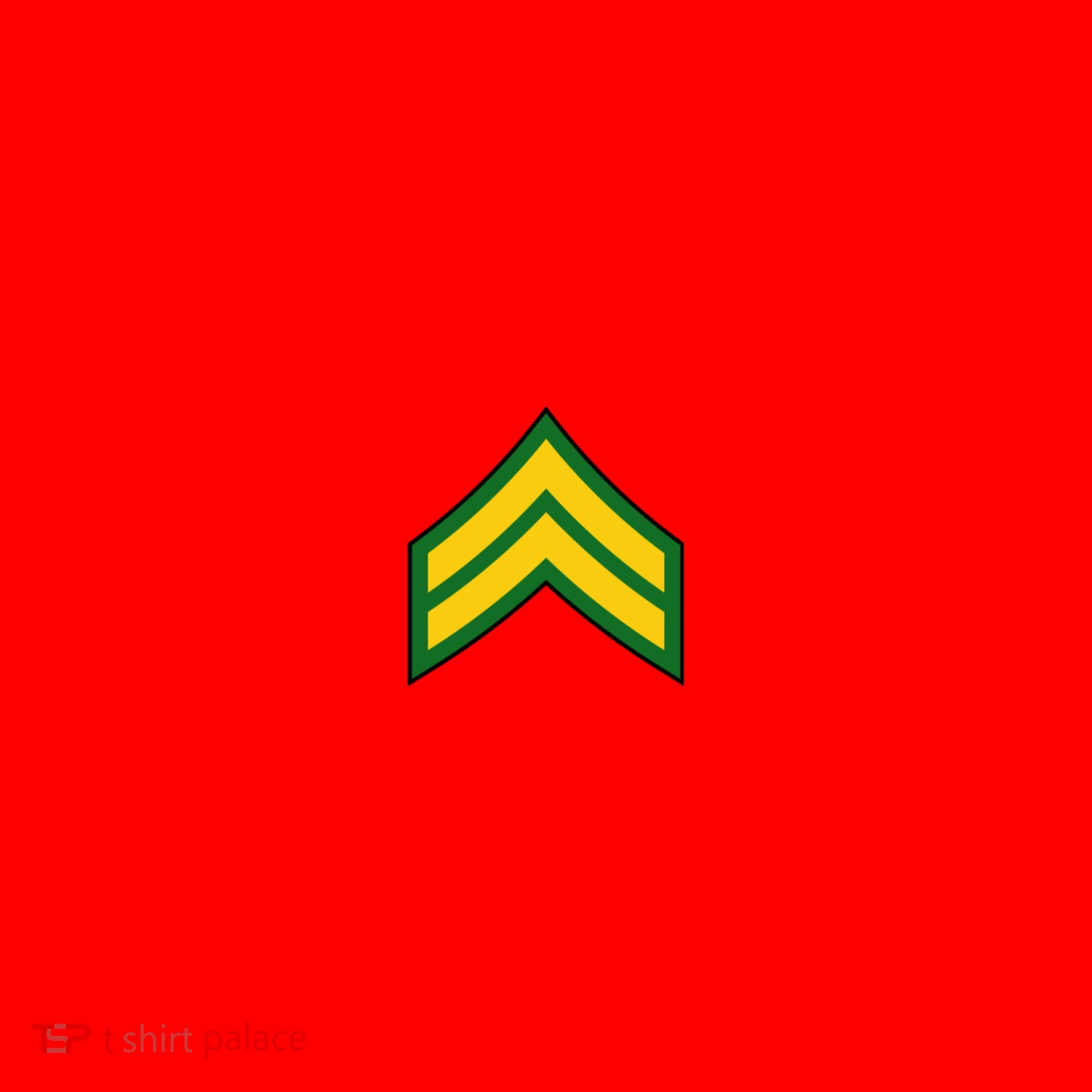 Corporal Military Badge Santa Hat