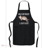 Cute My Cat Clothing My Cat Rules I Just Exist Apron thumb 0