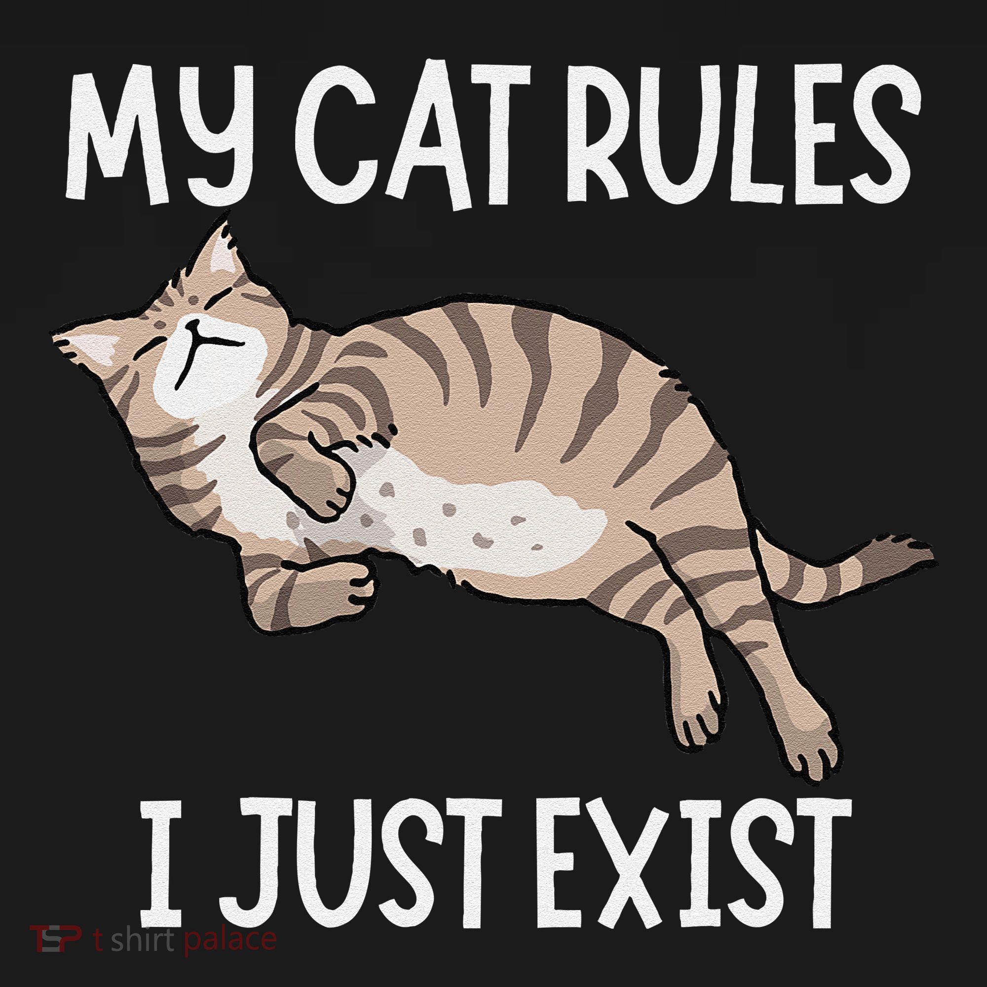 Cute My Cat Clothing My Cat Rules I Just Exist Baby Bodysuit