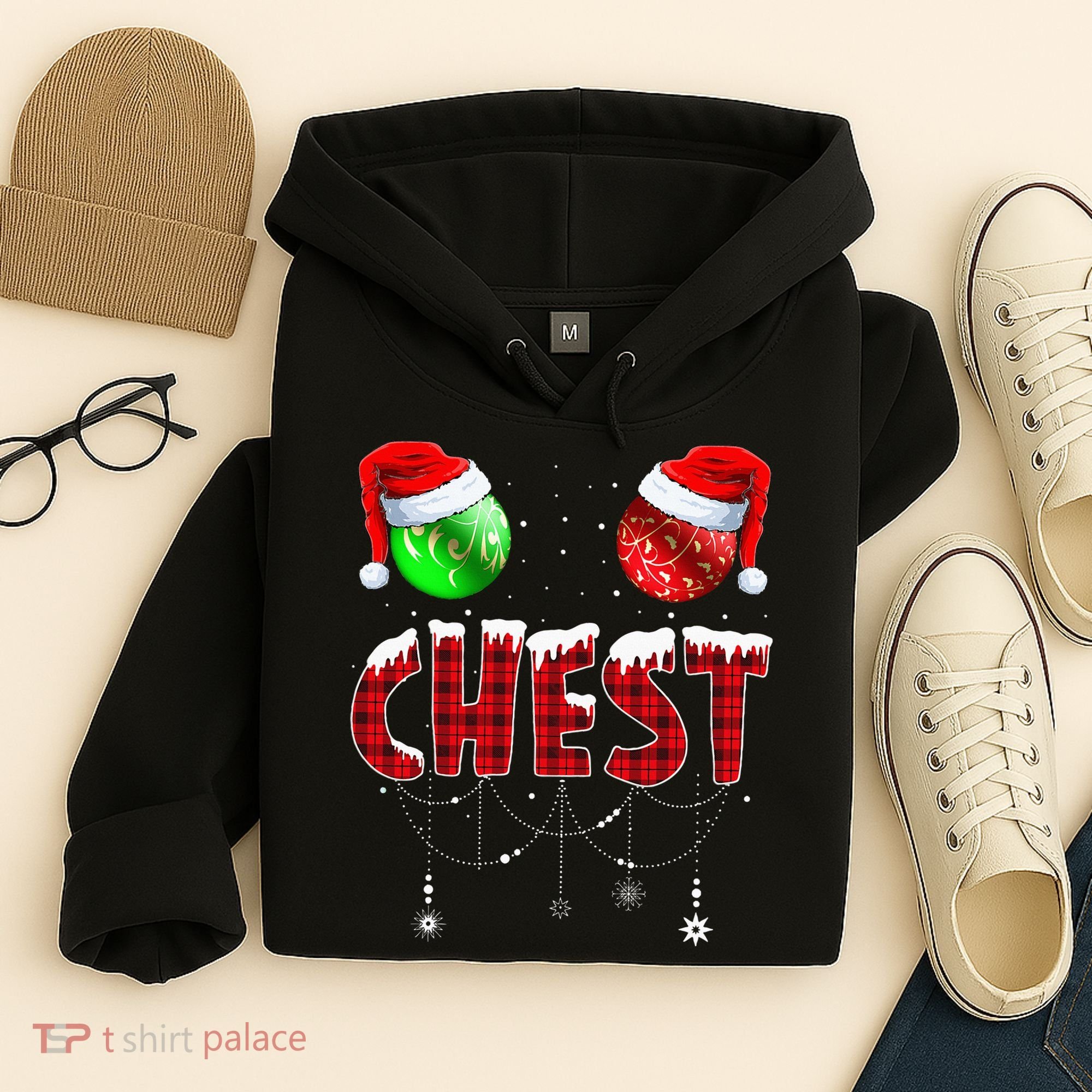 Christmas Matching Couple Family Chestnuts Hoodie