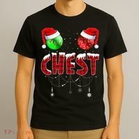 Christmas Matching Couple Family Chestnuts T-Shirt thumb 3
