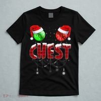 Christmas Matching Couple Family Chestnuts T-Shirt thumb 5
