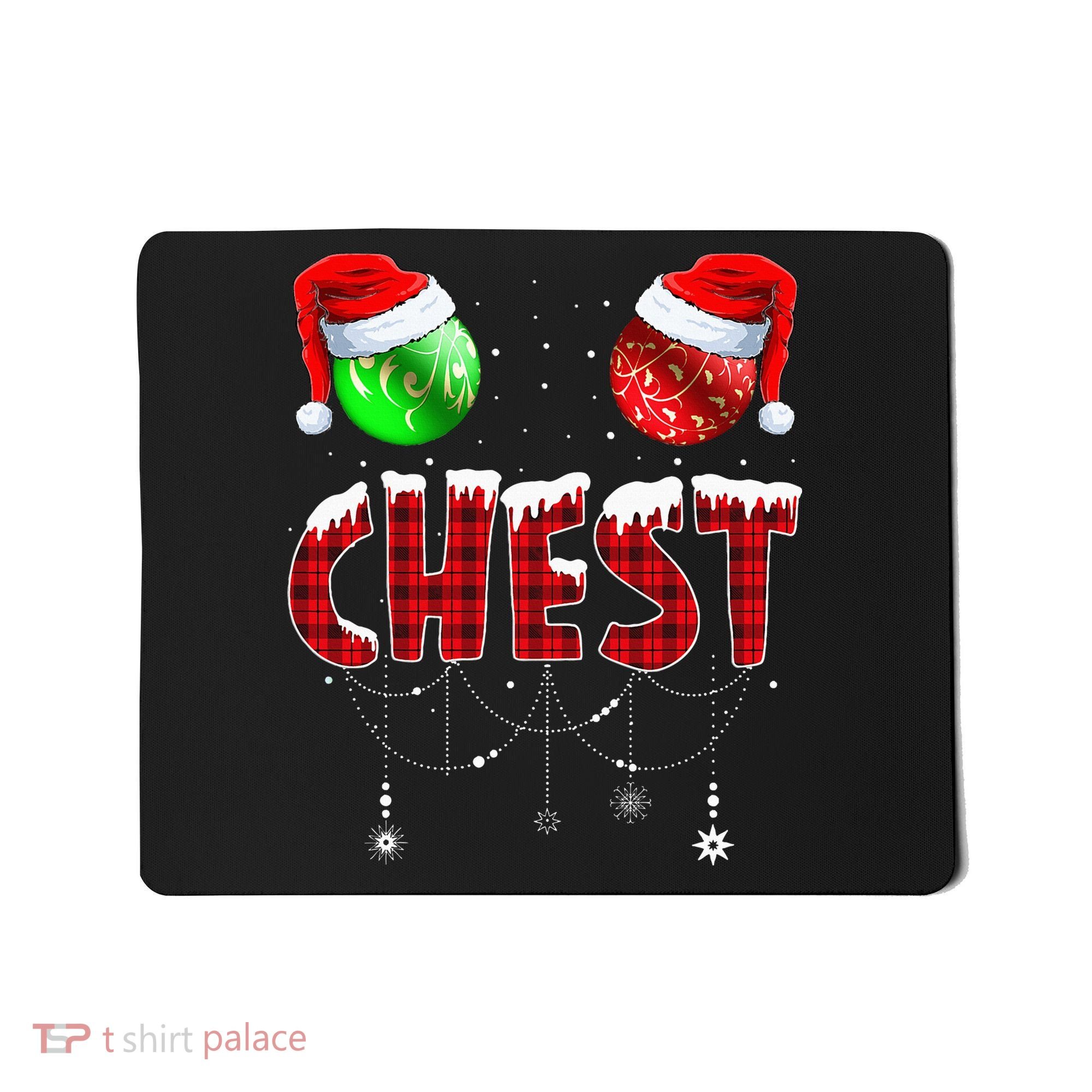 Christmas Matching Couple Family Chestnuts Mousepad