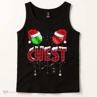 Christmas Matching Couple Family Chestnuts Tank Top thumb 2