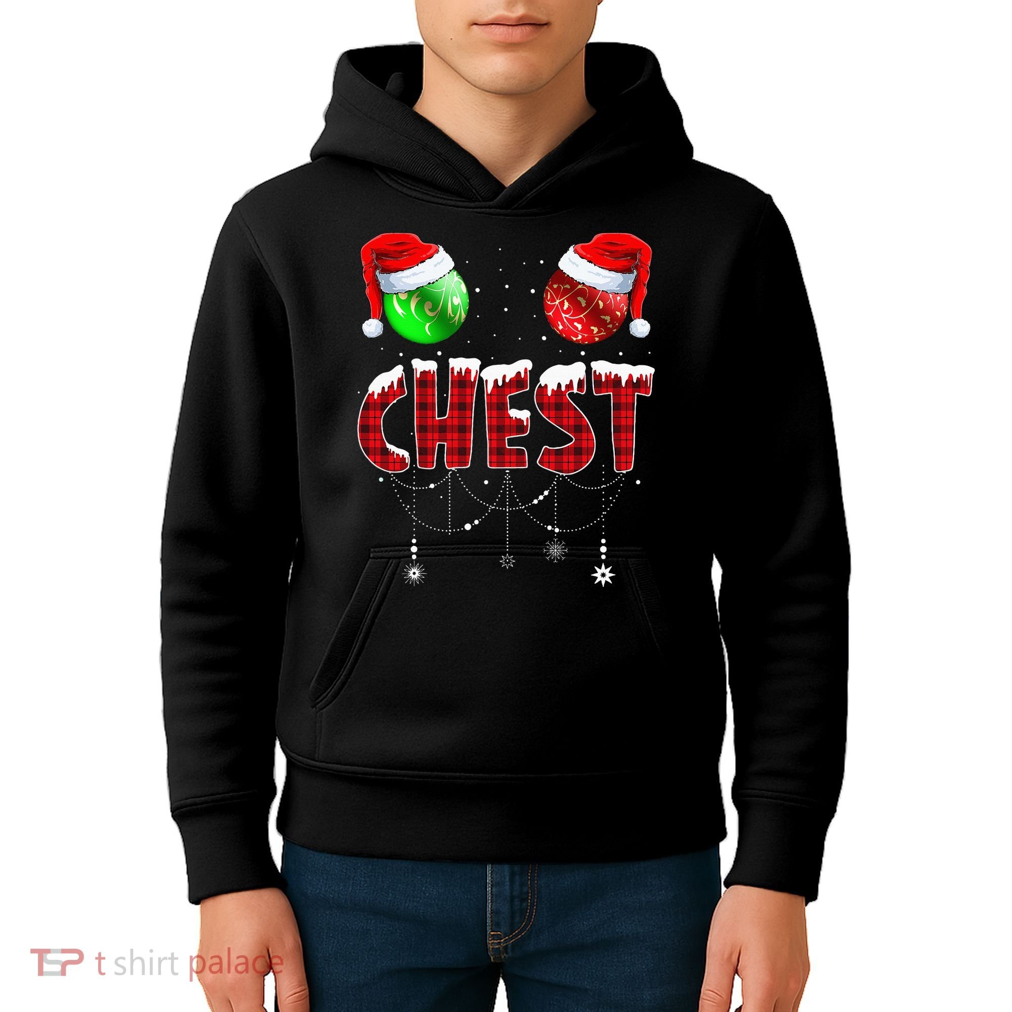 Christmas Matching Couple Family Chestnuts Kids Hoodie
