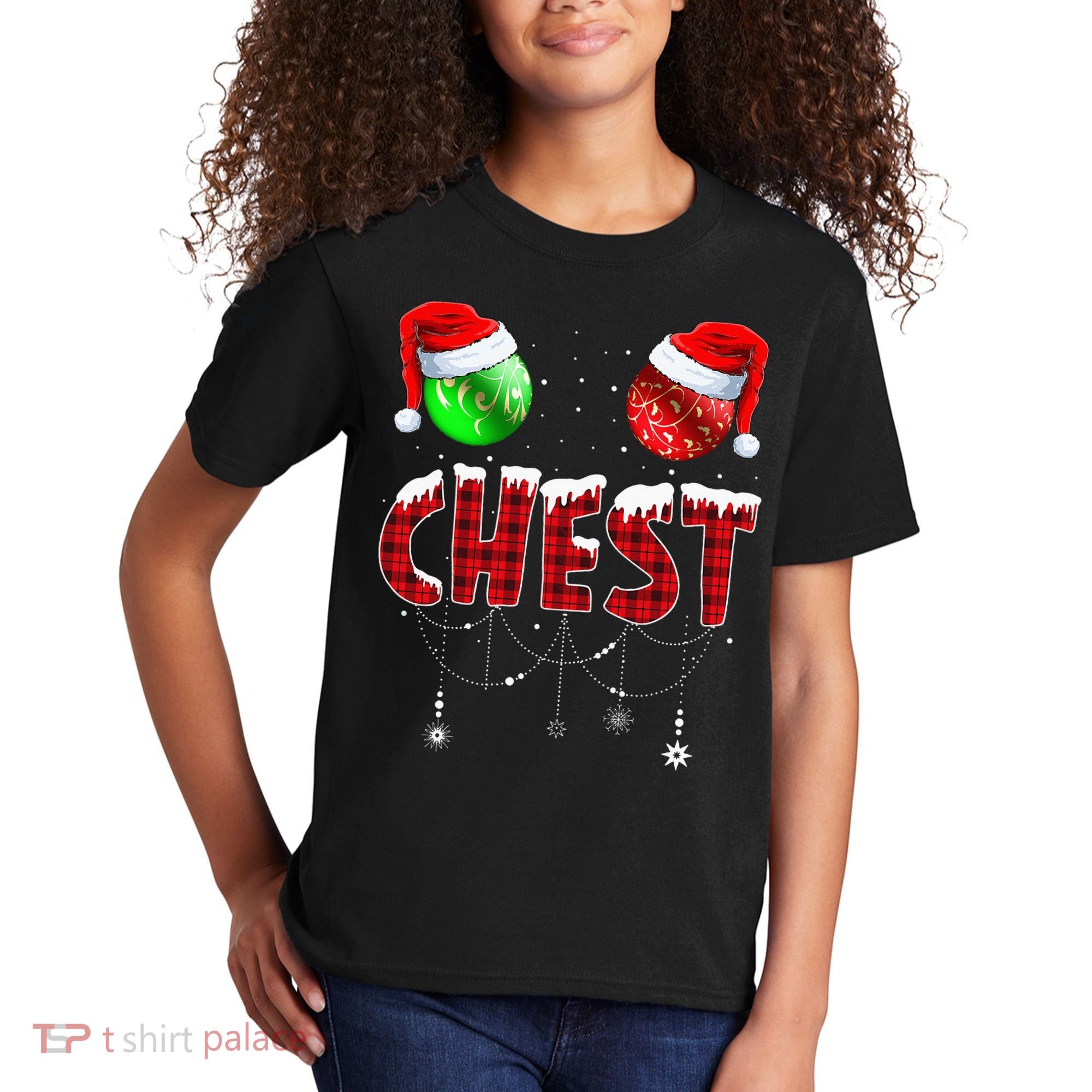 Christmas Matching Couple Family Chestnuts Kids T-Shirt