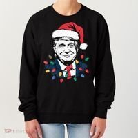 Christmas Maga Christmas Trump Funny Women's Sweatshirt thumb 0