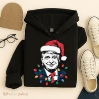 Christmas Maga Christmas Trump Funny Hoodie thumb 4