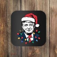 Christmas Maga Christmas Trump Funny Coaster thumb 0