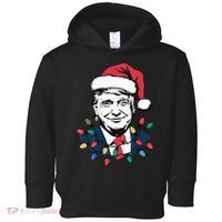 Christmas Maga Christmas Trump Funny Toddler Hoodie thumb 0