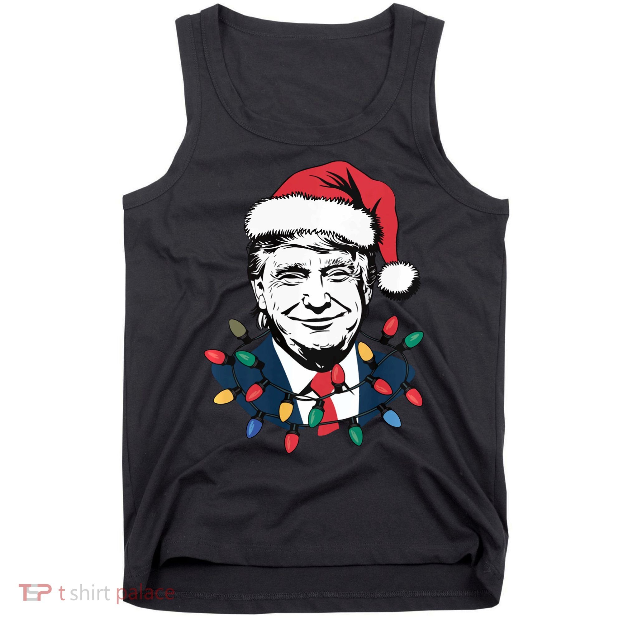 Christmas Maga Christmas Trump Funny Tank Top