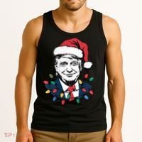 Christmas Maga Christmas Trump Funny Tank Top thumb 3