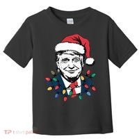 Christmas Maga Christmas Trump Funny Toddler T-Shirt thumb 0