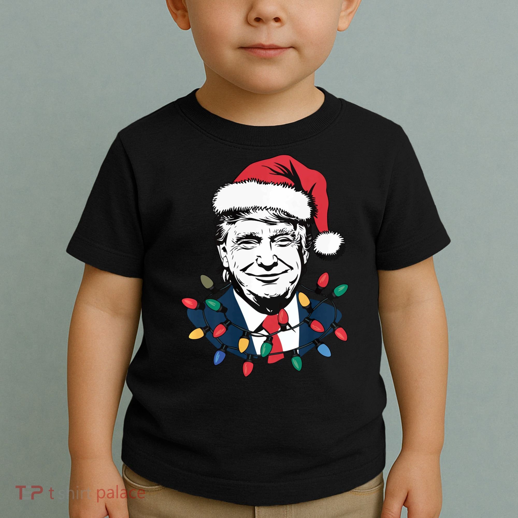 Christmas Maga Christmas Trump Funny Toddler T-Shirt