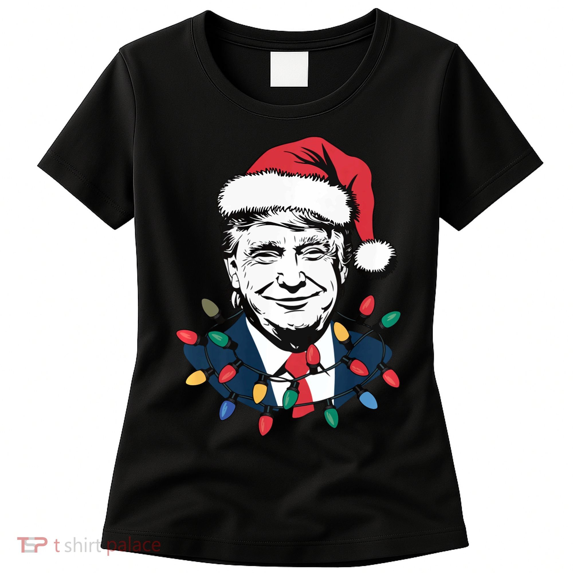 Christmas Maga Christmas Trump Funny Women's T-Shirt