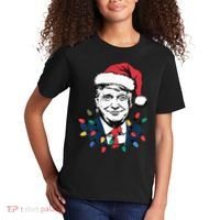 Christmas Maga Christmas Trump Funny Kids T-Shirt thumb 2