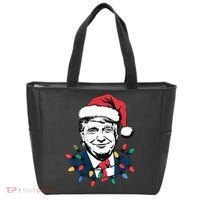 Christmas Maga Christmas Trump Funny Tote Bag thumb 0