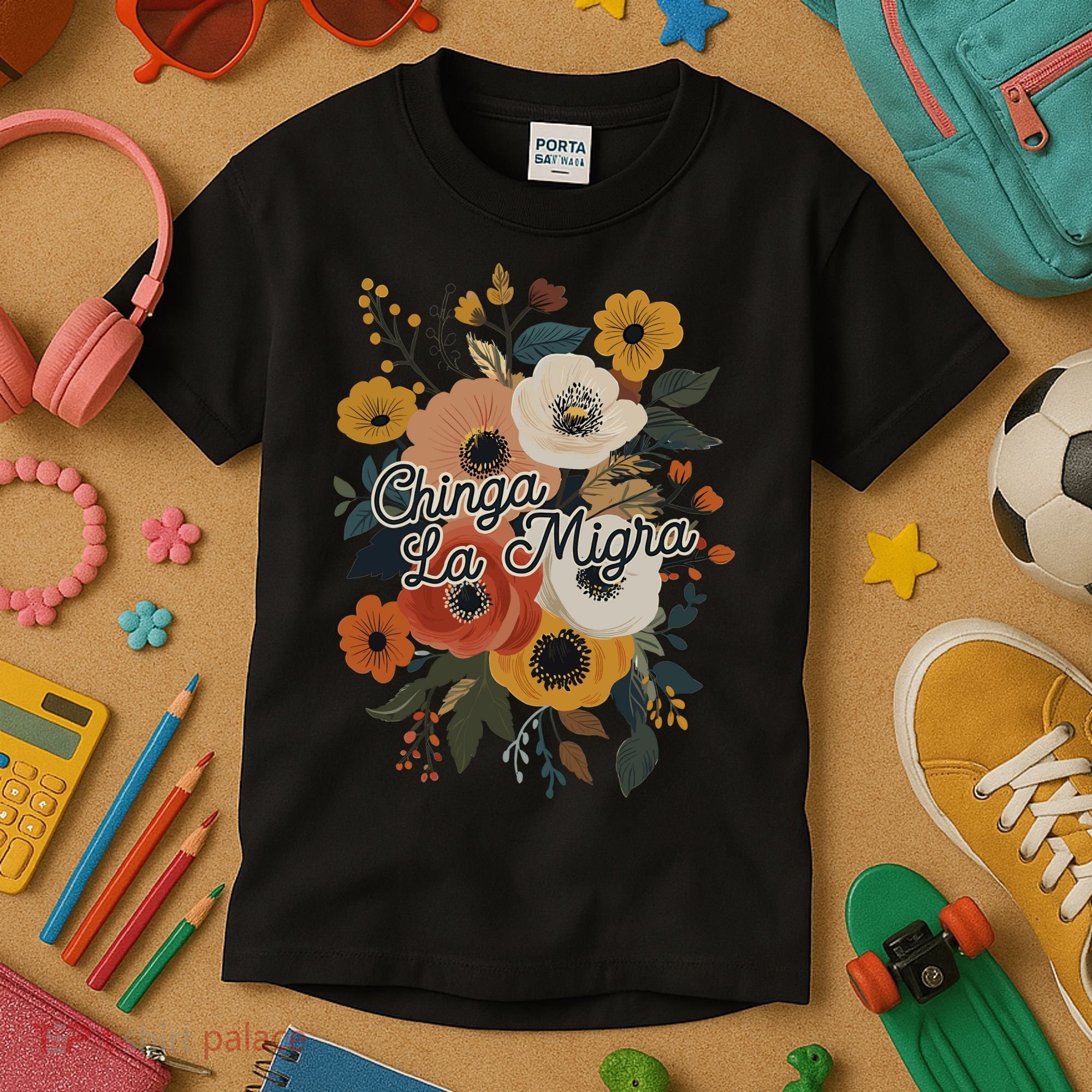 Chinga Migra Kids T-Shirt