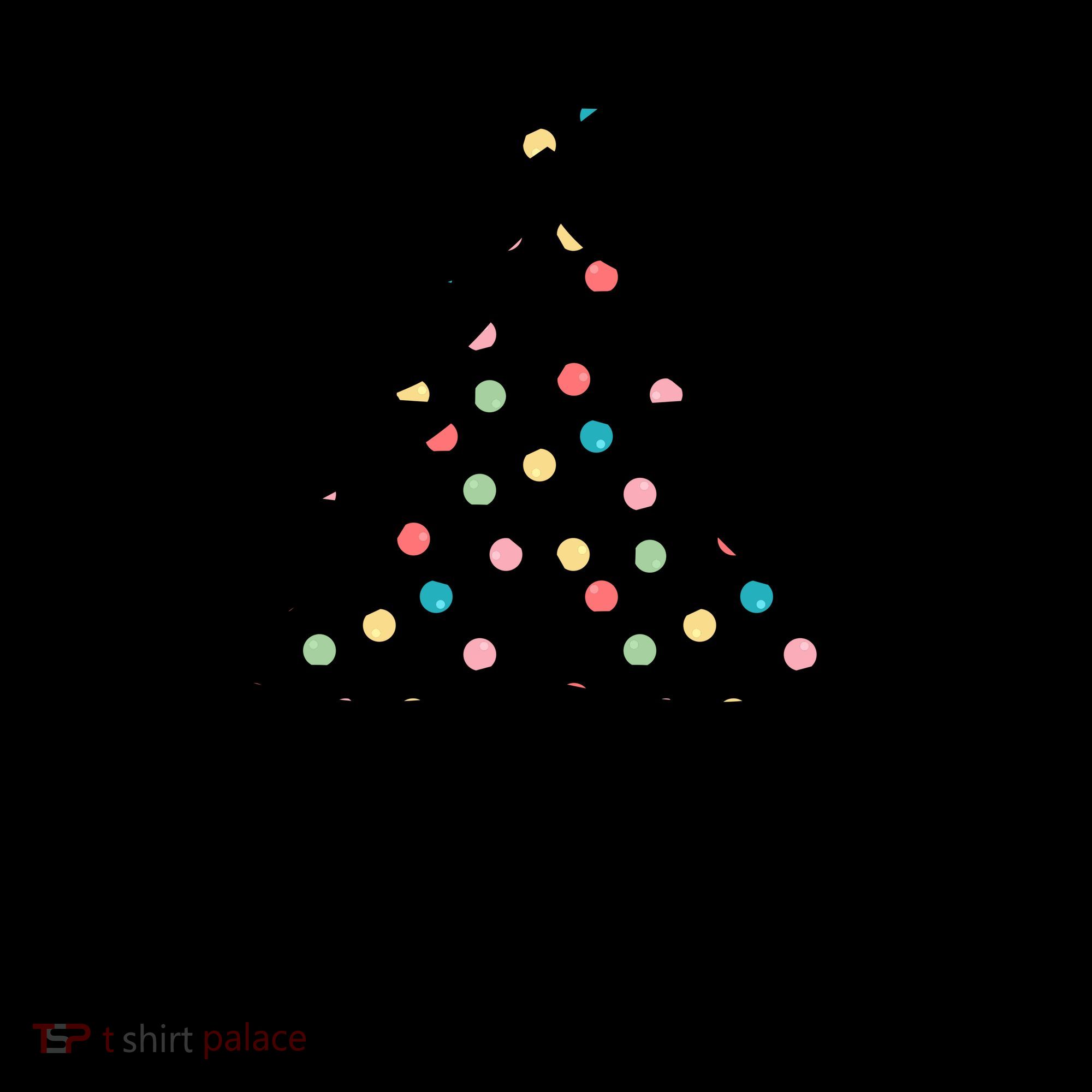 Cute Merry Christmas Tree Outline Coffee Mug