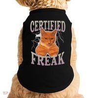 Cat Meme Certified Freak Doggie Tank thumb 0