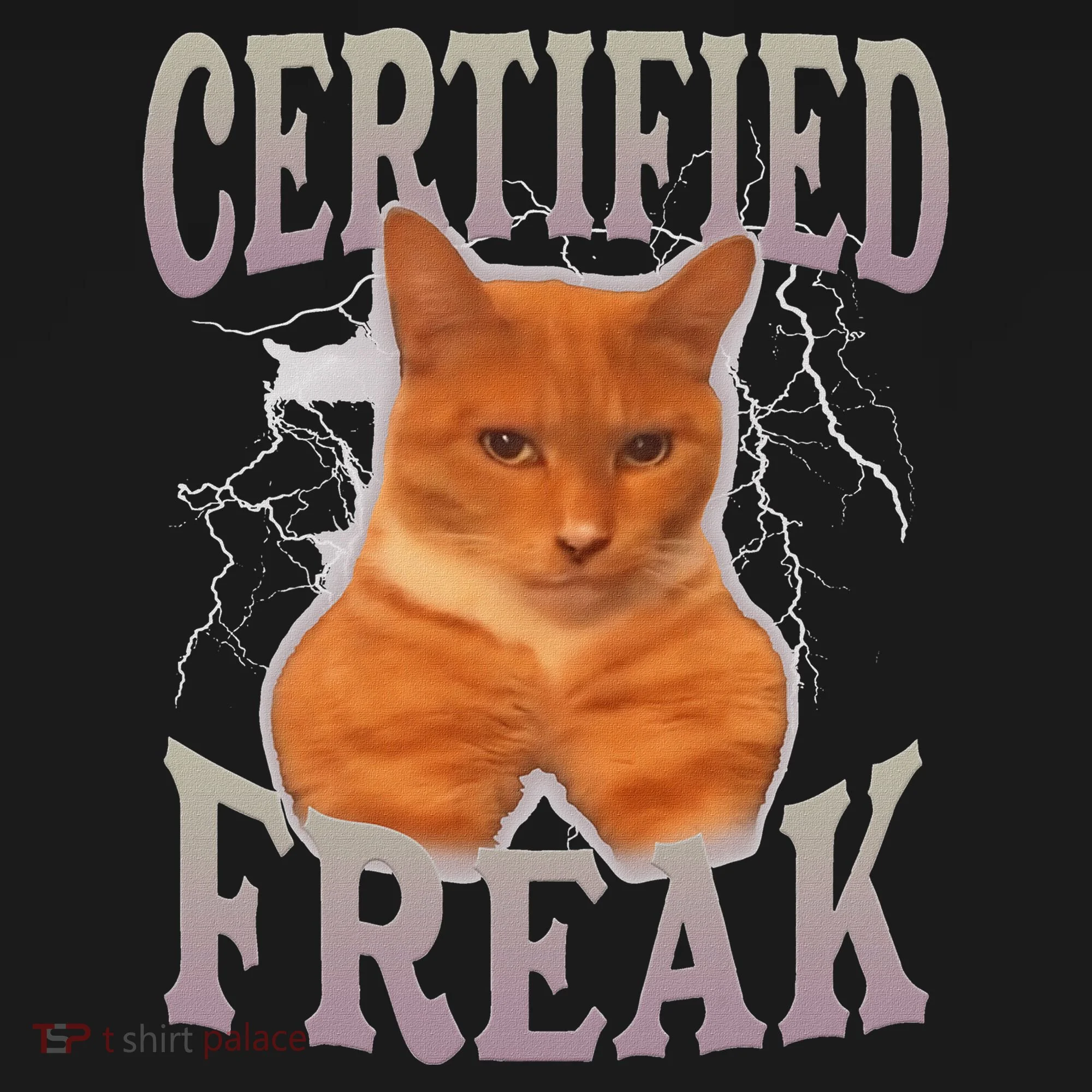Cat Meme Certified Freak Backpack