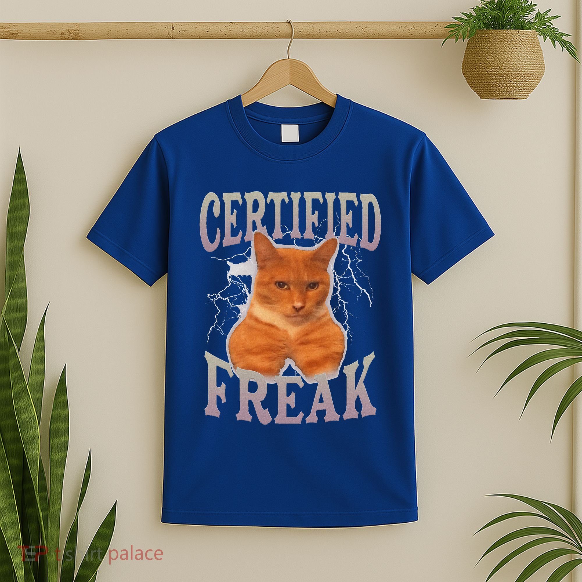 Cat Meme Certified Freak T-Shirt