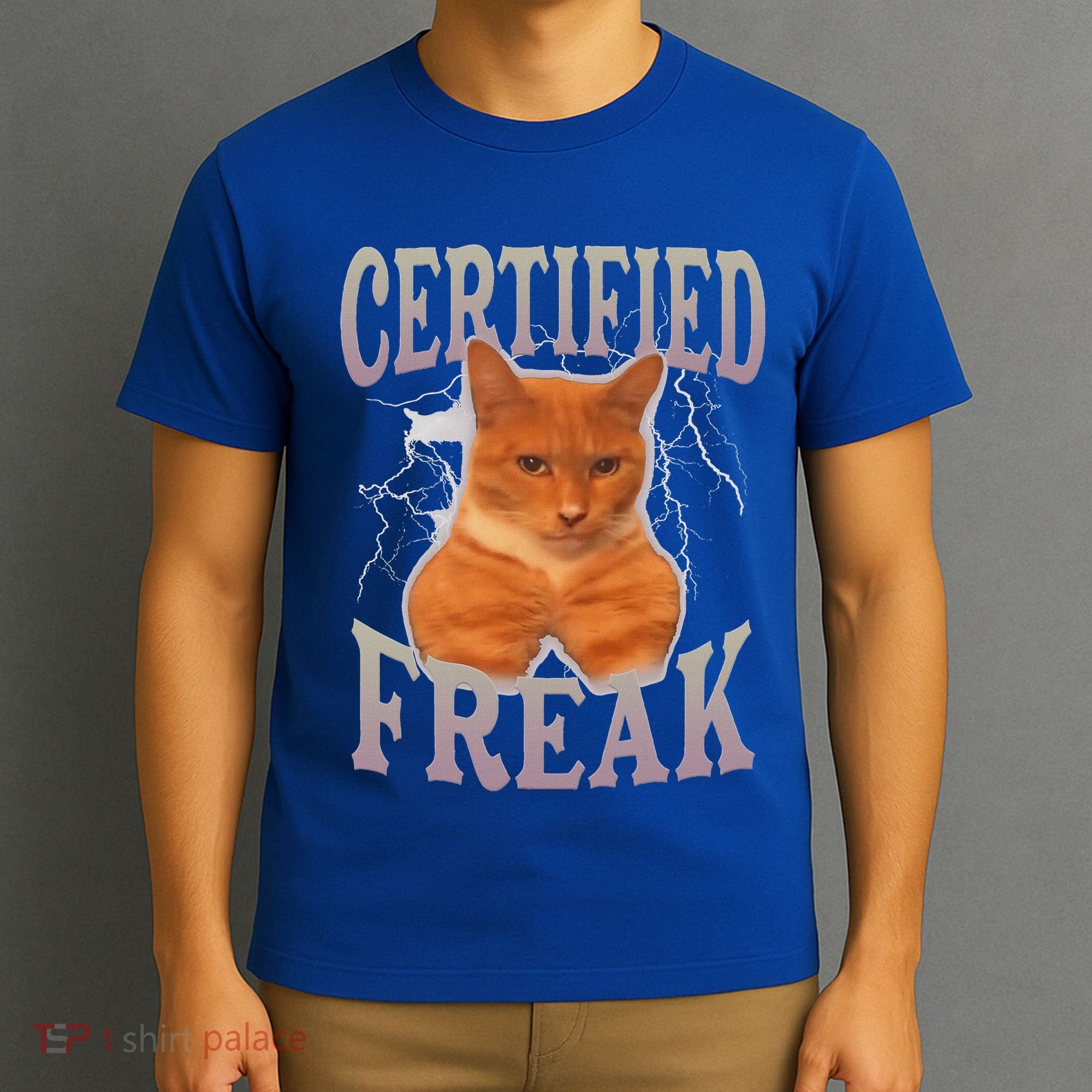 Cat Meme Certified Freak T-Shirt